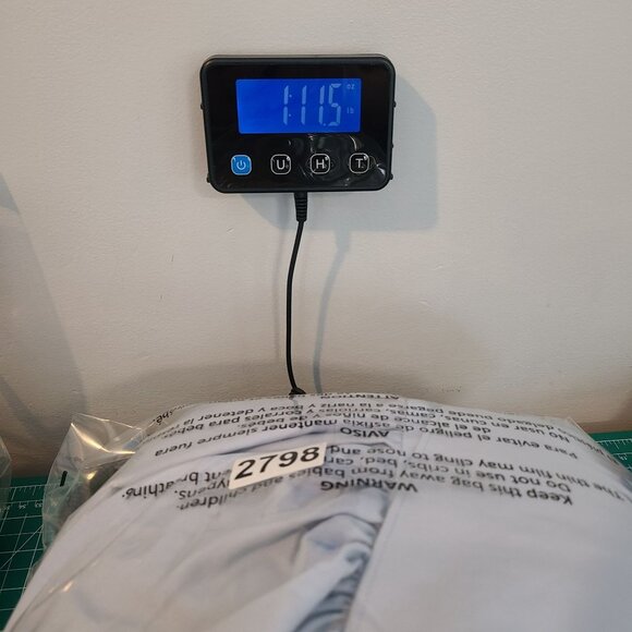 Boutique Sky Blue Ruffle Tiered Maxi Dress Long Sleeve Modest NEW XL Feminine - Picture 8 of 8